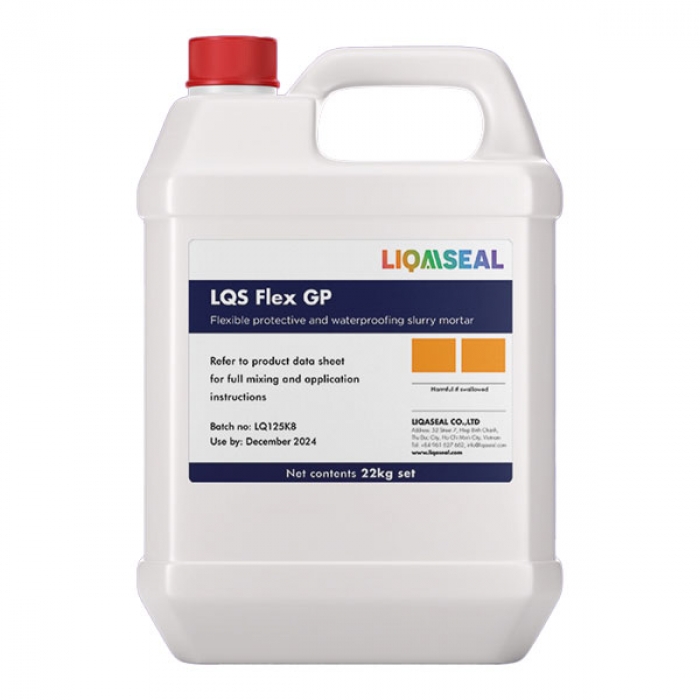 LQS FLEX GP - Vữa chống thấm và bảo vệ đàn hổi,gốc xi măng hai thành phần